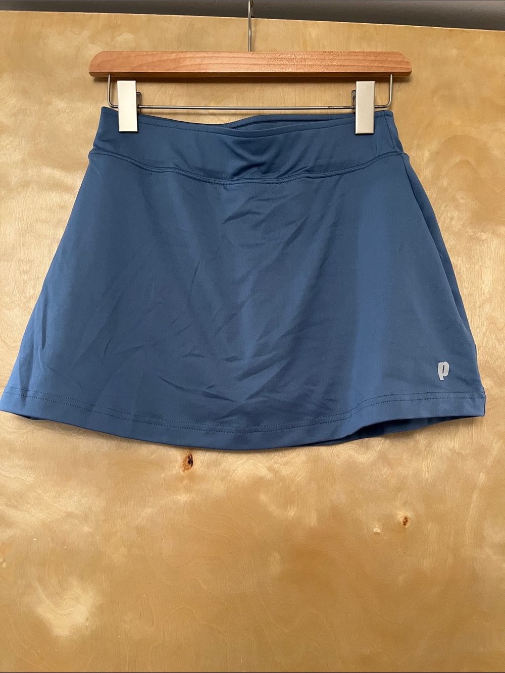 Prince Blue Athletic Skort with Subtle Logo